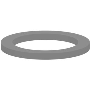 Aluminiumbricka 1/4" inv. DIN 7603-A 100 st. – SwedWashSystem