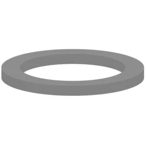 Aluminiumbricka 1/4" inv. DIN 7603-A 100 st. – SwedWashSystem