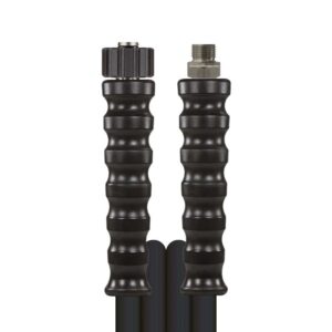 Högtrycksslang 1SN DN 8 M22×1,5 inv.: 3/8" utv. 10 m Svart